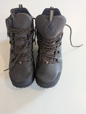 Columbia Newton Ridge Plus II Waterproof Hiking Boot Cordovan Mens 11 Brown